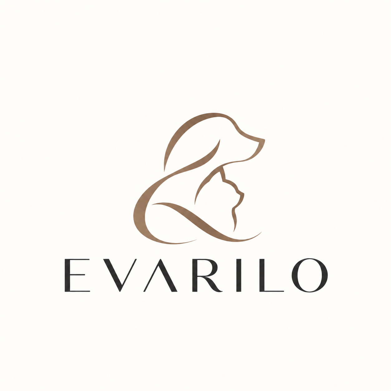EVARILO dog and cat monogram